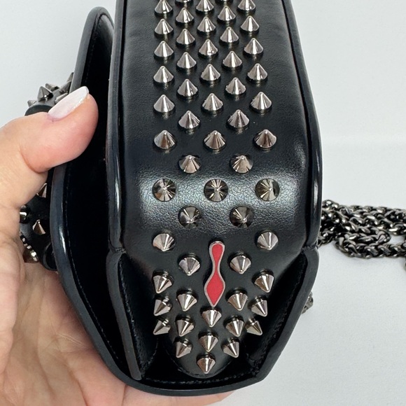 Authentic Christian Louboutin Studded Mini Bag - Picture 8 of 12